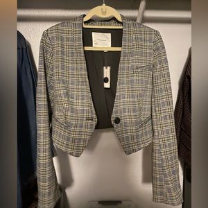 Cropped Anthropologie Blazer Jacket Size 6